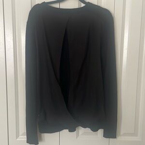Lululemon Sweater with open back that is cloth material
